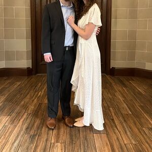 Altar'd State White Floral Dress